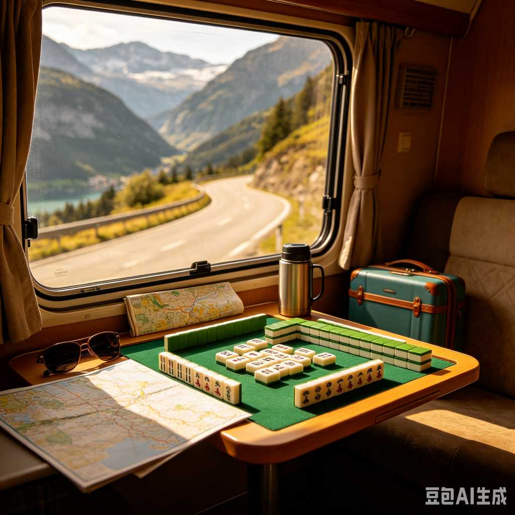 outdoor travel mahjong kit
